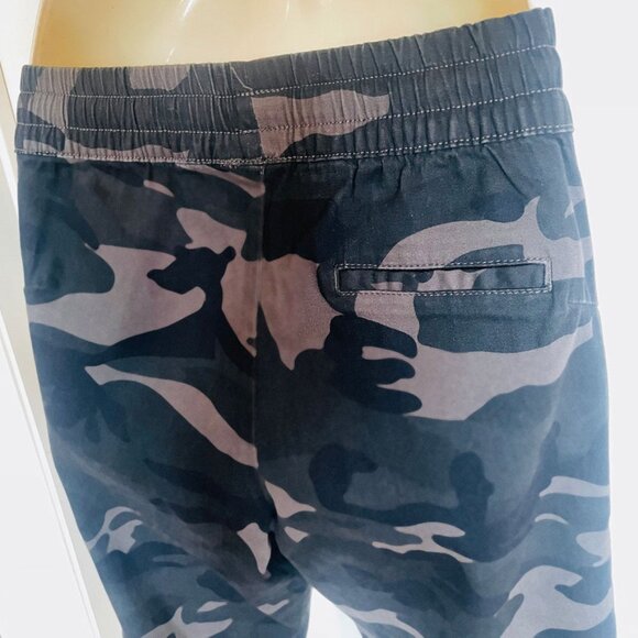 Design Lab Camo Joggers with Pockets Elastic Waist XS - Picture 5 of 9
